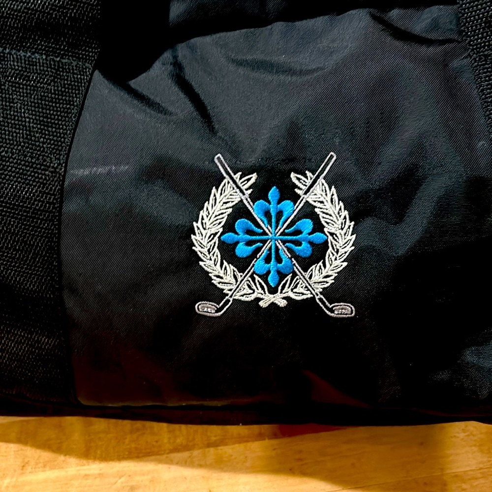 Patek Philippe Calatrava Men Duffel Bag - Patek logo - Black